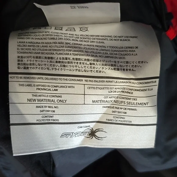 Spyder Winter jacket - Picture 5 of 5